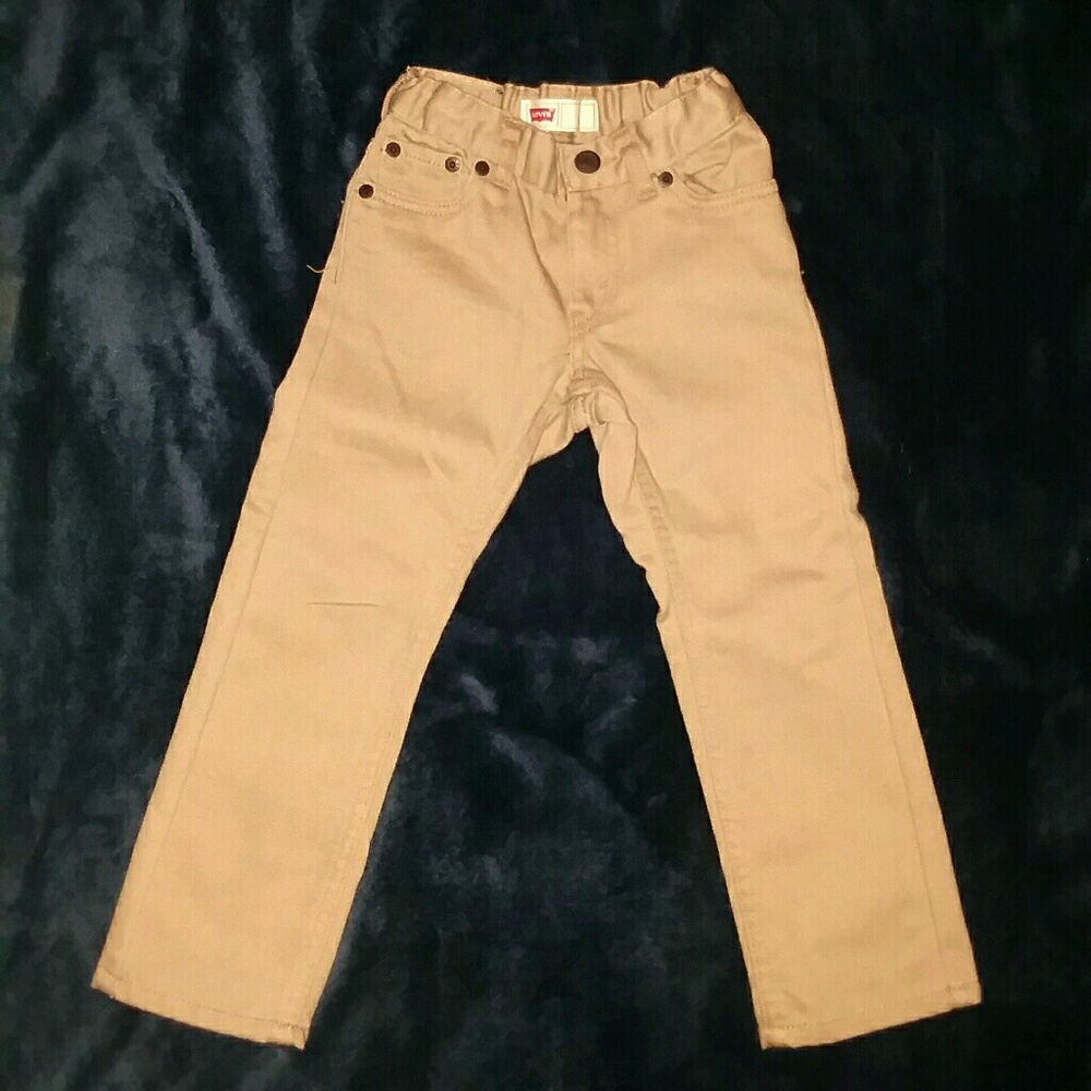 Boys Levi' s tan jeans